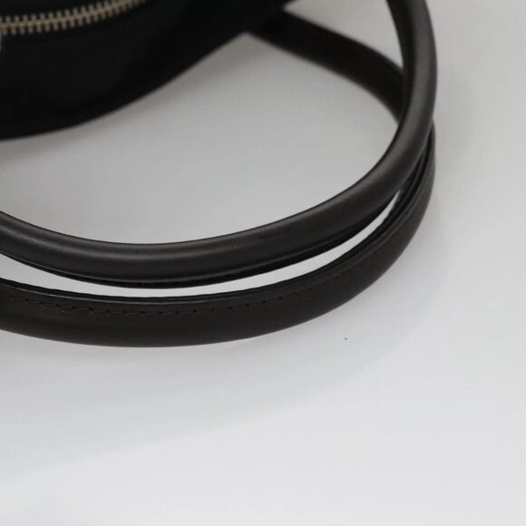 Burberrys Blue Label Hand Bag Nylon Black Auth 111813 - Picture 8 of 16